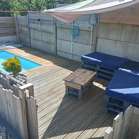 A 300m De La Maison - Jardin - Piscine Pour 4 포르닉