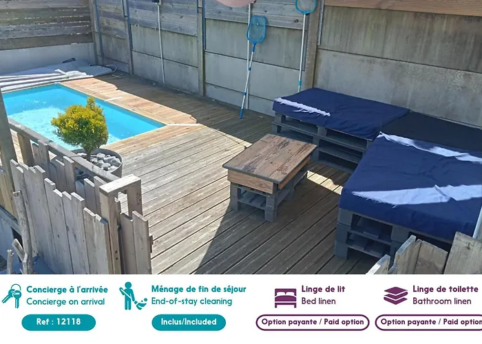 A 300m De La Maison - Jardin - Piscine Pour 4 Dom wakacyjny *