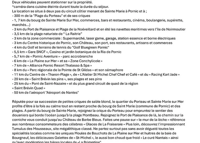 A 300m De La Maison - Jardin - Piscine Pour 4 Сasa de vacaciones Pornic